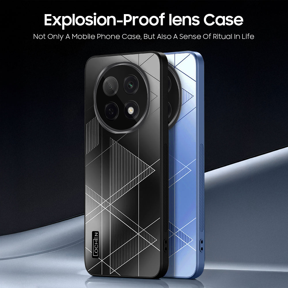 Oppo F29 Pro 5G Triangle Pattern Matte Back Shockproof Case