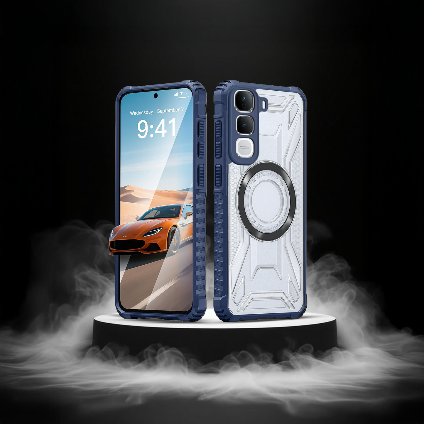 Vivo Y400 Pro 5G Magsafe Shockproof Armour Case