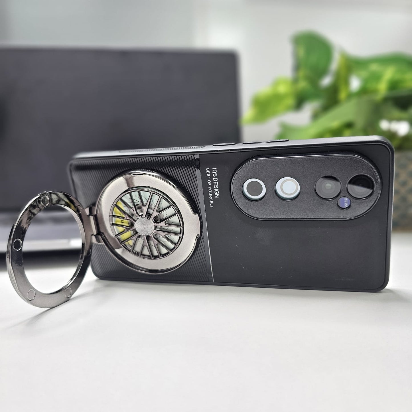 Vivo V40 Pro 5G Best Selling Stress Buster Wheel Hybrid Scratch Resistant Back Case