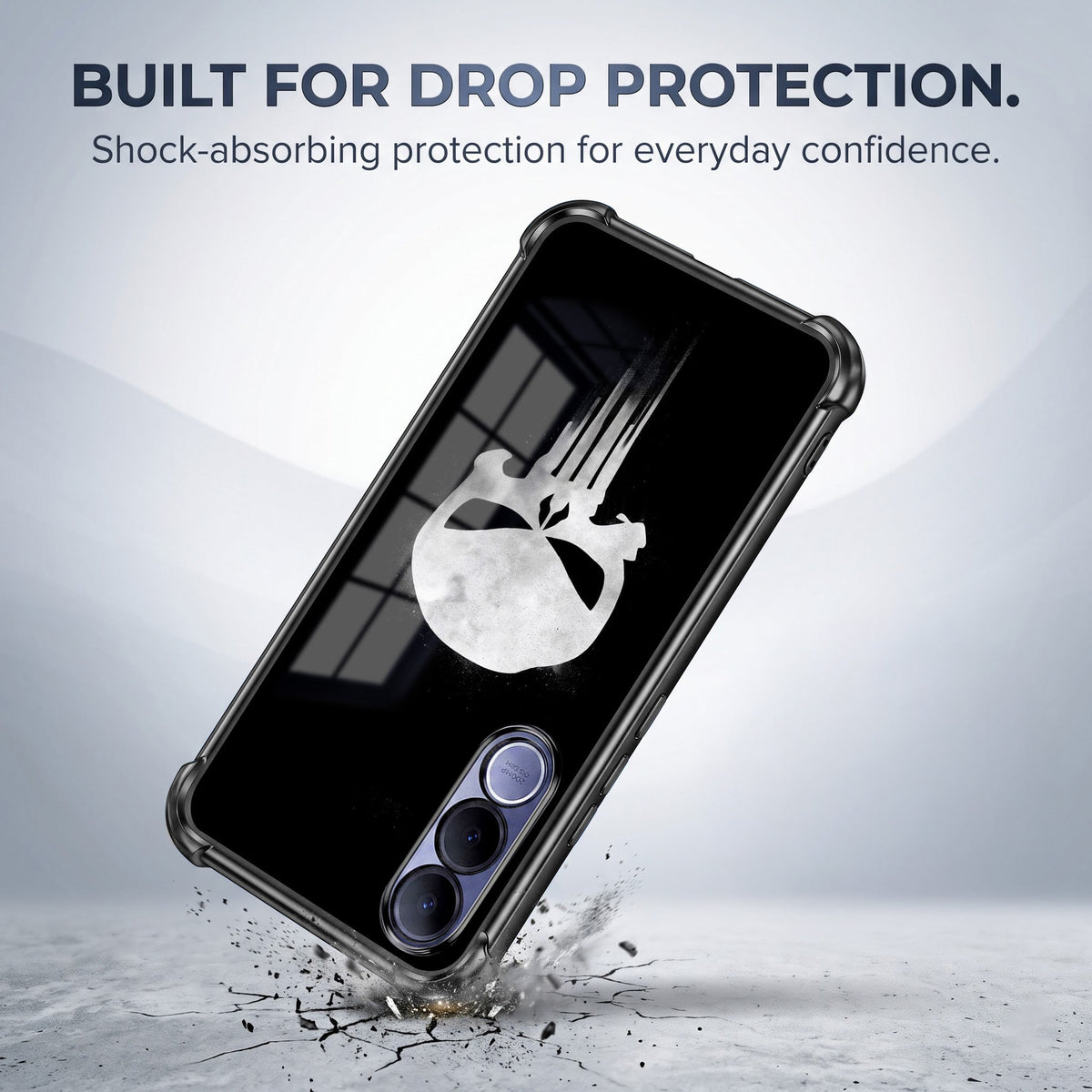 Vivo V70 FE 5G Ghost Armor Airbags Printed Back Case