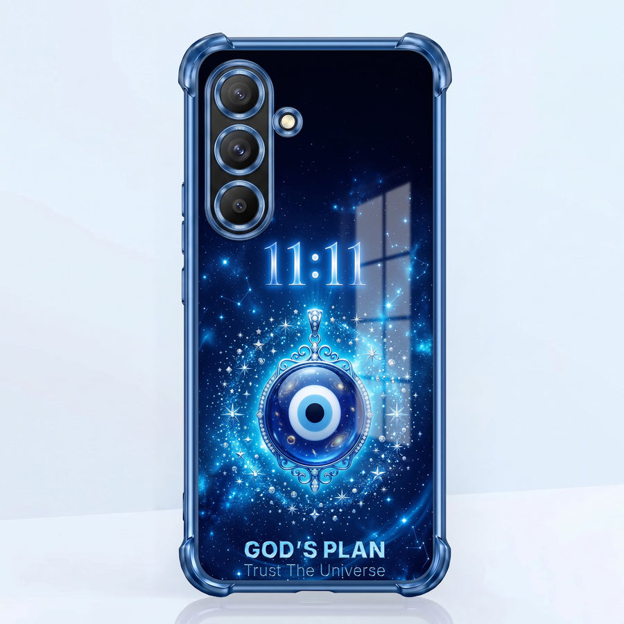 Samsung Galaxy A56 5G Premium God’s Plan Evil Eye Airbags Printed Back Case