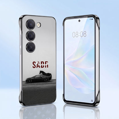 Samsung Galaxy S23+ 5G SABR Black Printed  Frameless Back Case