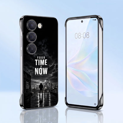 Samsung Galaxy S23+ 5G Your Time Black Printed  Frameless Back Case