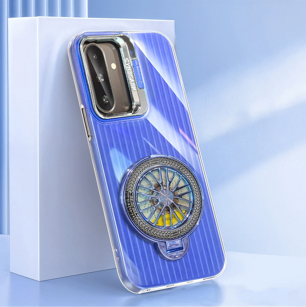 Samsung Galaxy A56 5G Luxury Dual Layer Hybrid Camera Wheel Rotating Case