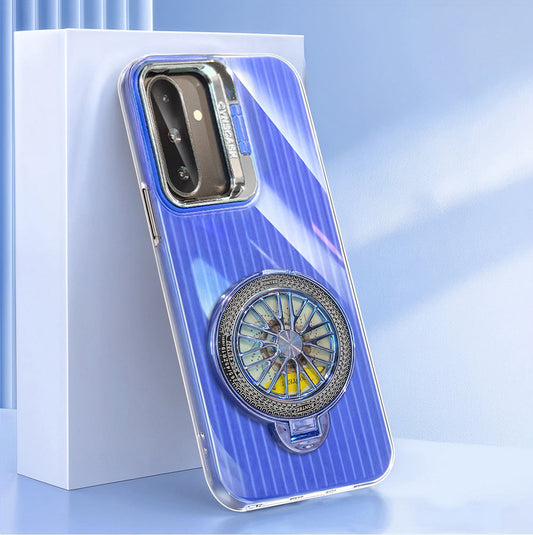 Samsung Galaxy A56 5G Luxury Dual Layer Hybrid Camera Wheel Rotating Case
