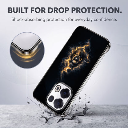 Oppo Reno 13 Pro 5G Devine Mahadev Black Printed  Frameless Back Case