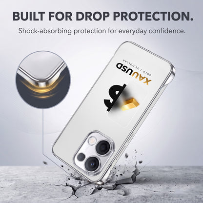 Oppo Reno 13 5G XAU/USD White Printed  Frameless Back Case