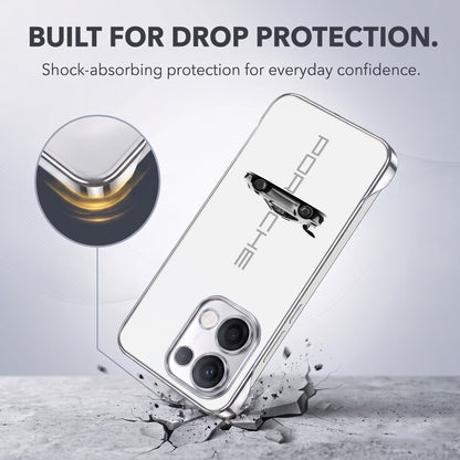 Oppo Reno 13 5G Porsche White Printed  Frameless Back Case