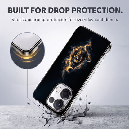 Oppo Reno 13 5G Devine Mahadev Black Printed  Frameless Back Case