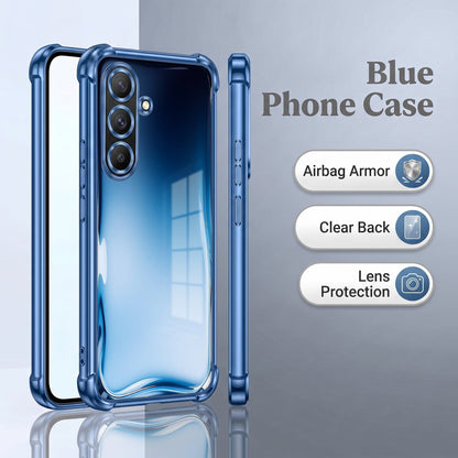 Samsung Galaxy A36 5G Premium Crystal Blue Airbags Printed Back Case