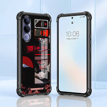 Vivo V70 FE 5G  Dark Samurai Airbags Printed Back Case