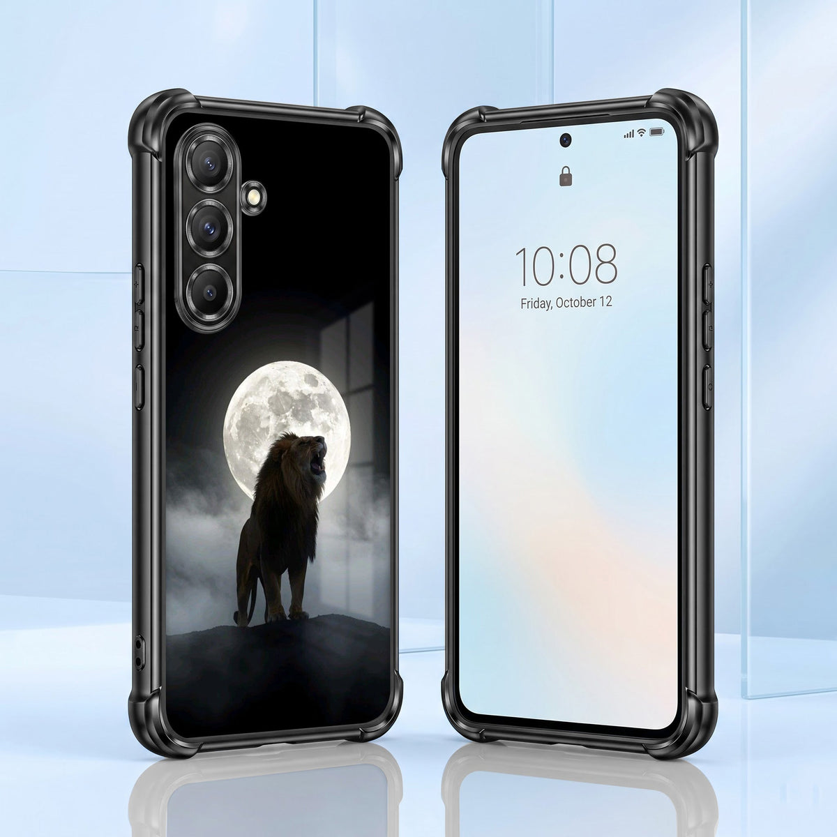 Samsung Galaxy A56 5G Lunar Wolf Airbags Printed Back Case