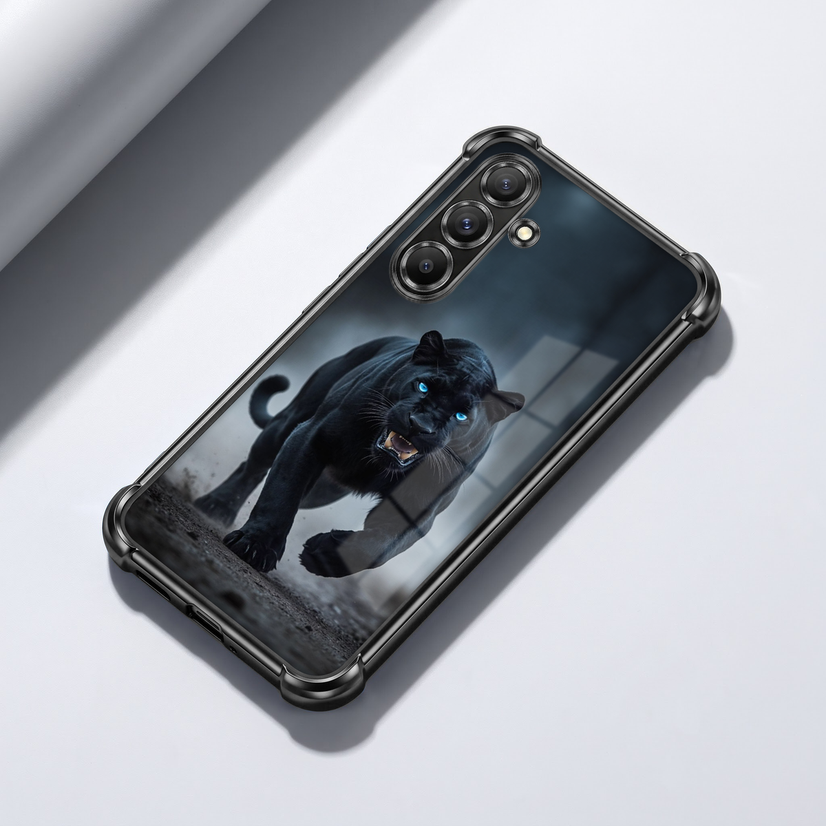 Samsung Galaxy A56 5G Shadow Panther Airbags Printed Back Case