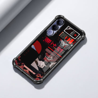 Vivo V70 FE 5G  Dark Samurai Airbags Printed Back Case