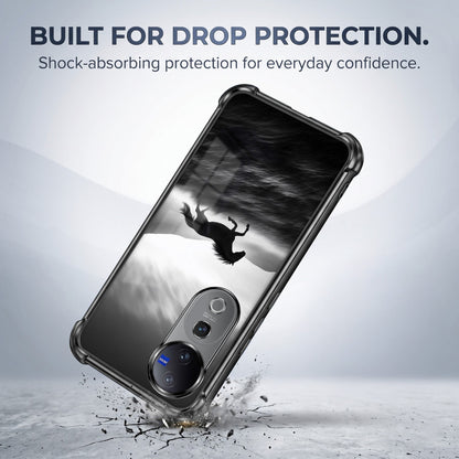 Vivo V40 Pro 5G Phantom Horse Airbags Printed Back Case