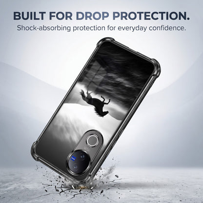 Vivo V50 5G Phantom Horse Airbags Printed Back Case