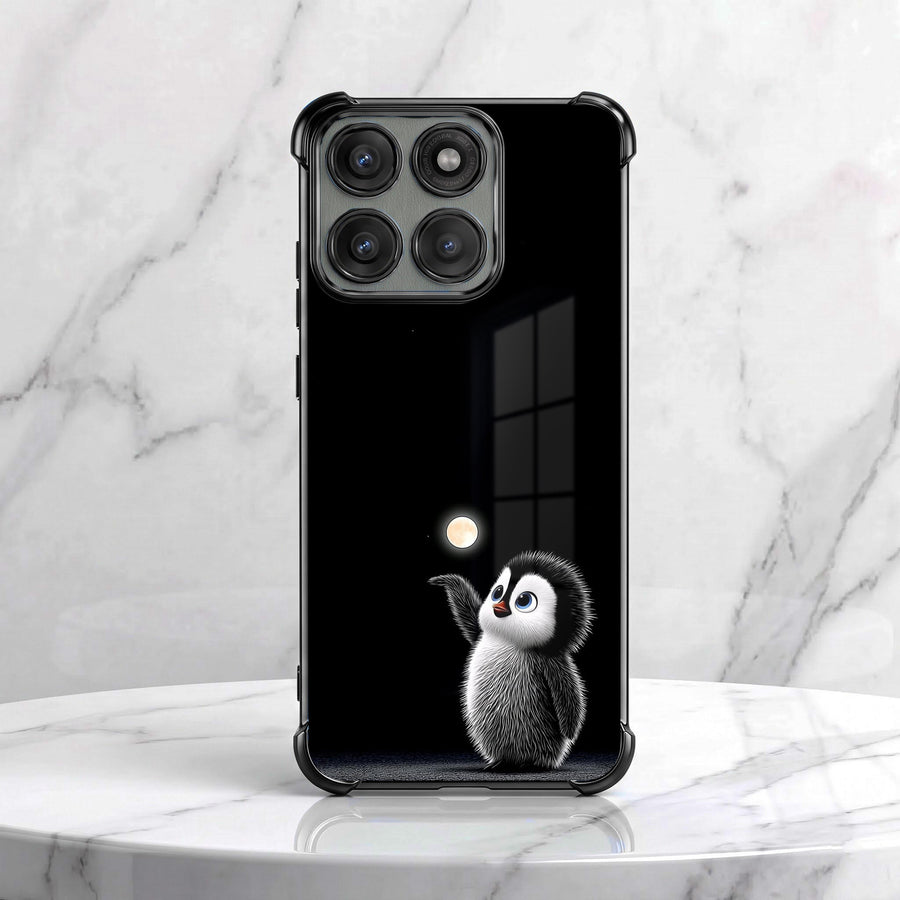 Motorola Edge 60 Pro 5G Moonlight Penguin Airbags Printed Back Case