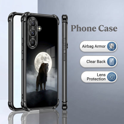 Samsung Galaxy A36 5G Lunar Wolf Airbags Printed Back Case