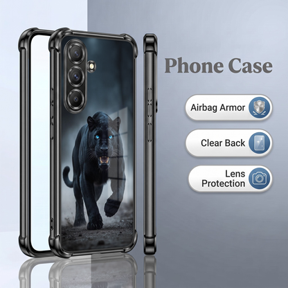 Samsung Galaxy A56 5G Shadow Panther Airbags Printed Back Case