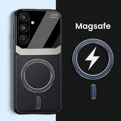 Samsung Galaxy A16 5G Premium Magsafe Magnetic Leather Lens Protective Case