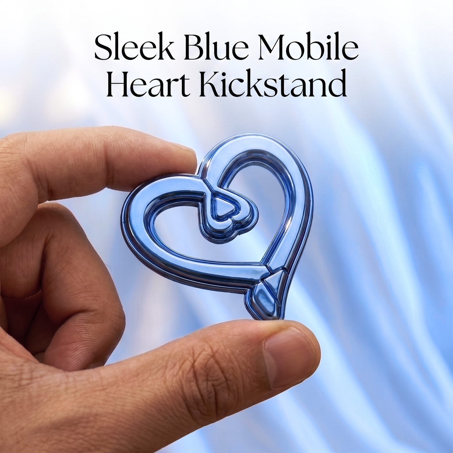 Samsung Galaxy A36 5G Premium Heart Stand Transparent Shockproof Airbag Phone Case