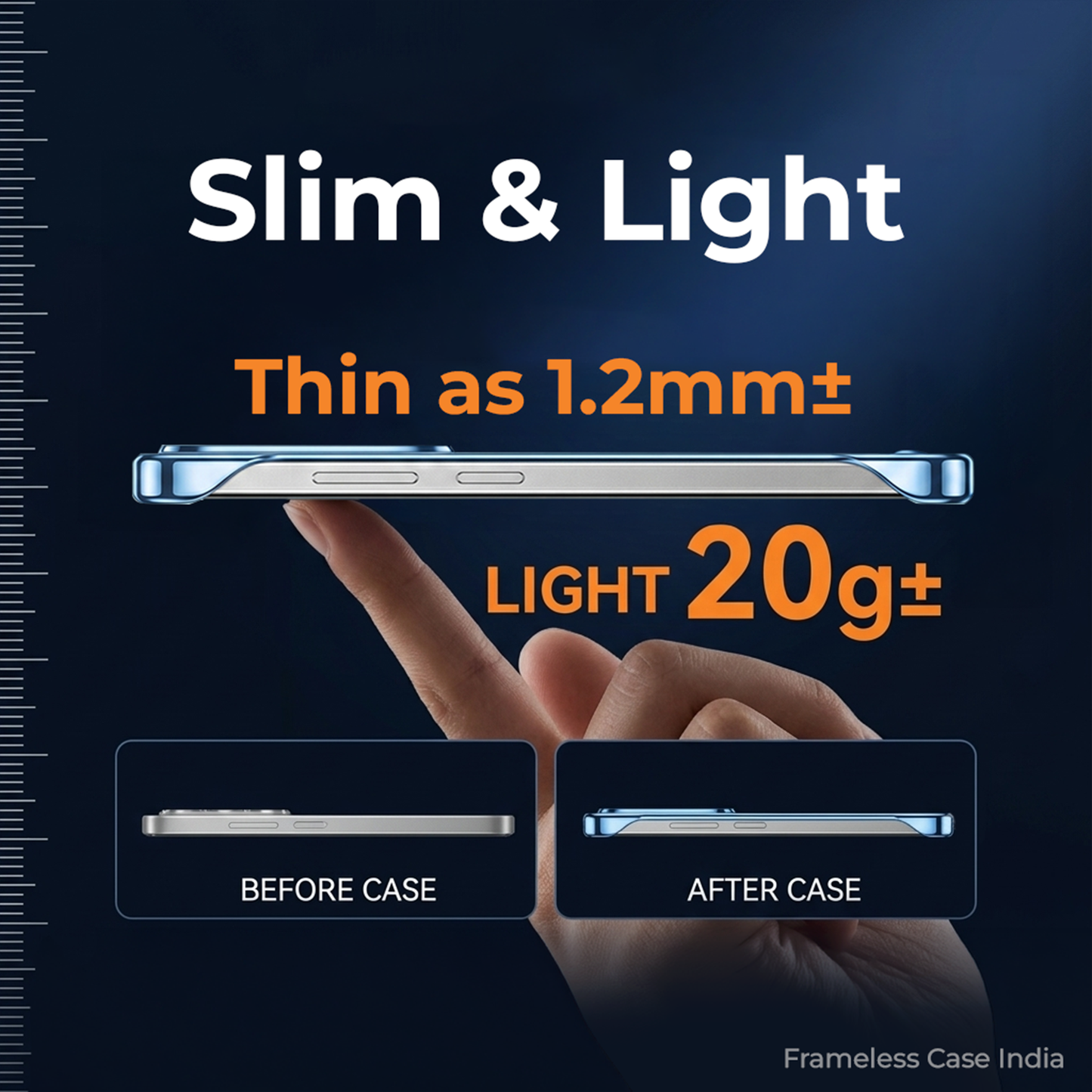 Redmi Note 13 Pro+ 5G Slim Fit Shockproof Case
