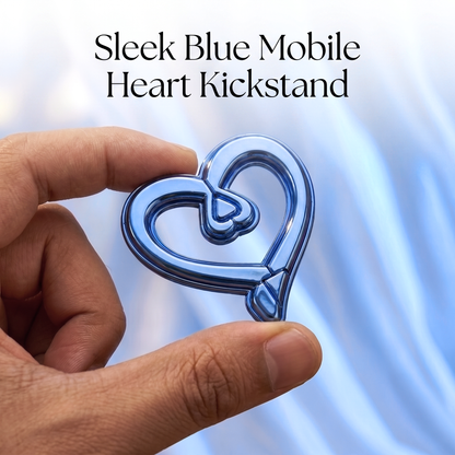Oppo K13 5G Premium Heart Stand Transparent Shockproof Airbag Phone Case