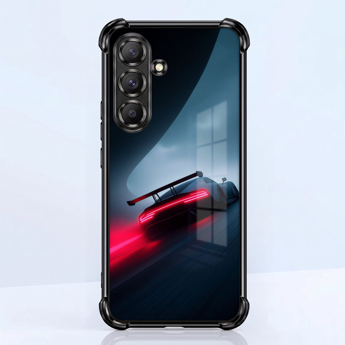 Samsung Galaxy A56 5G Midnight Racer Airbags Printed Back Case
