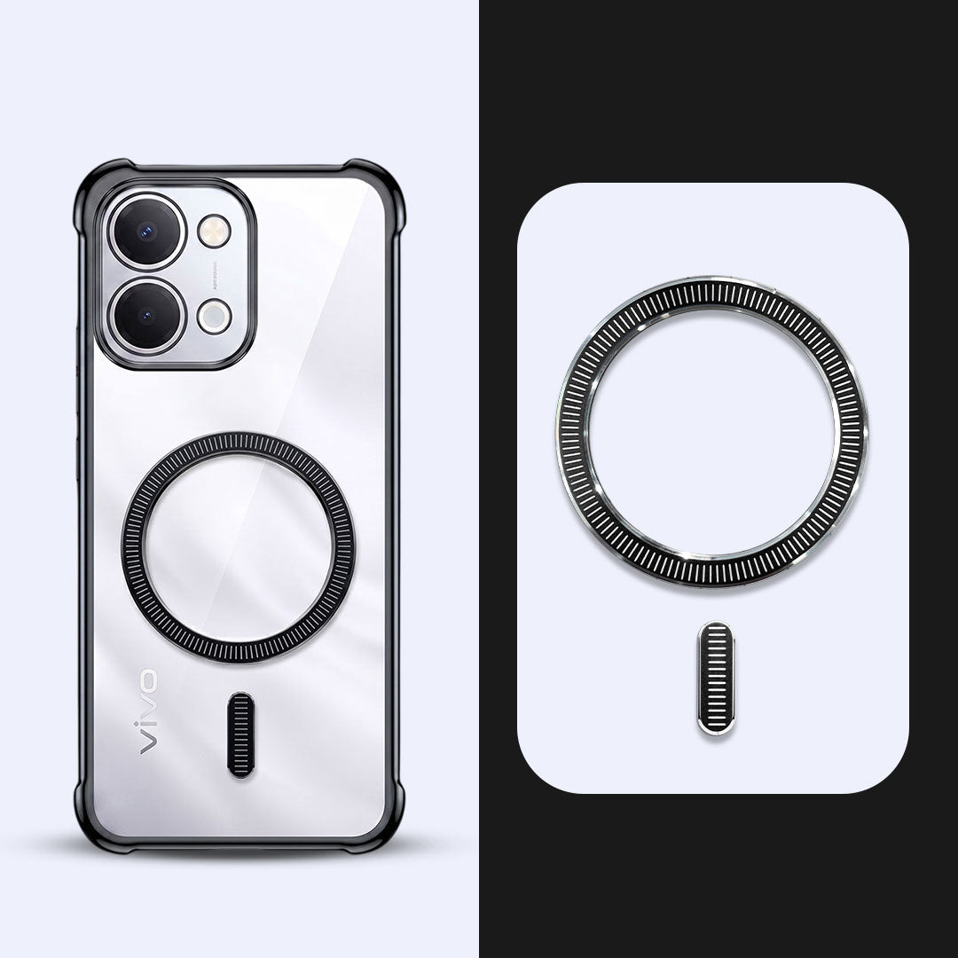 Vivo T5x 5G Premium Magnetic Magsafe Airbag Case