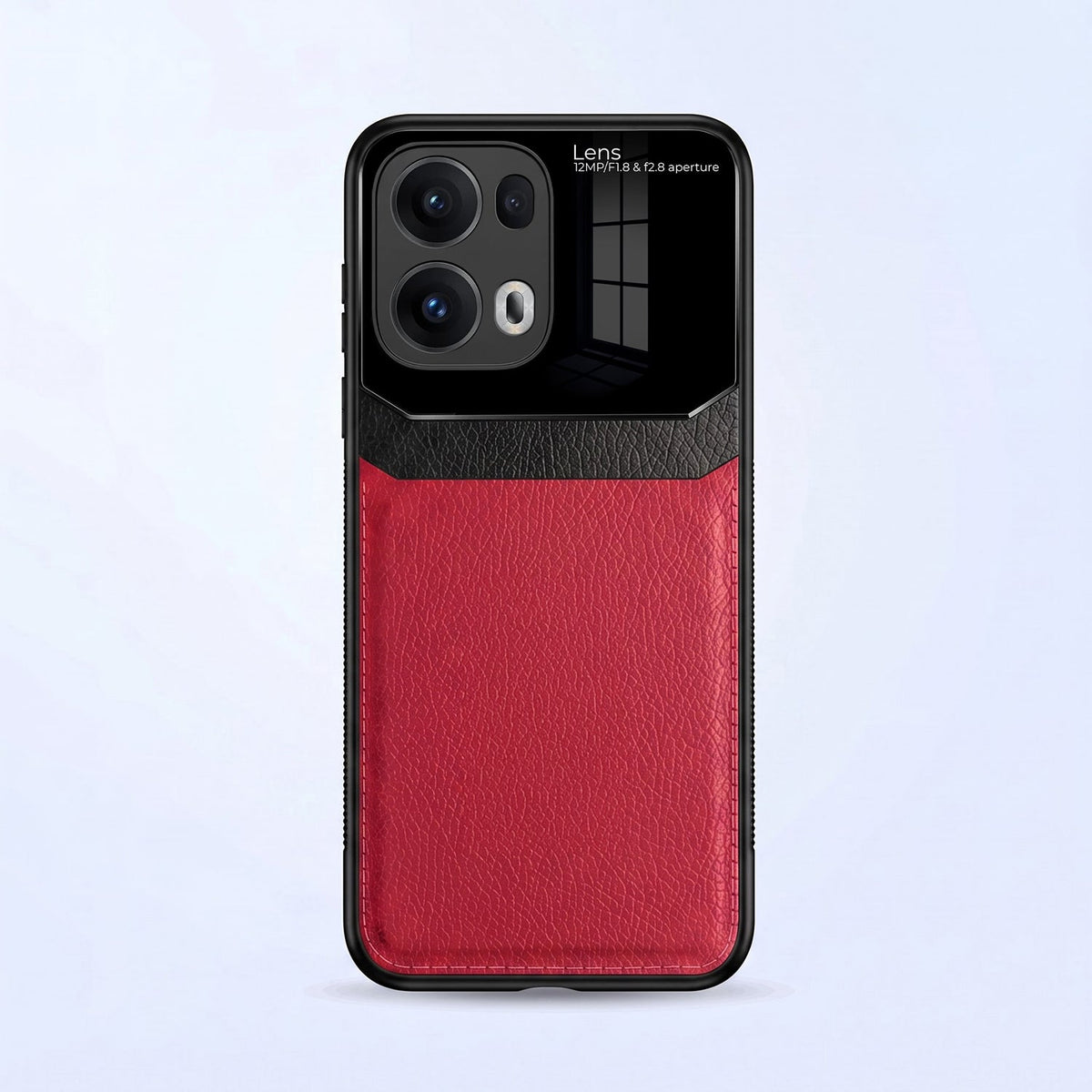 Oppo Reno 13 Pro 5G Premium Leather Lens Protective Case