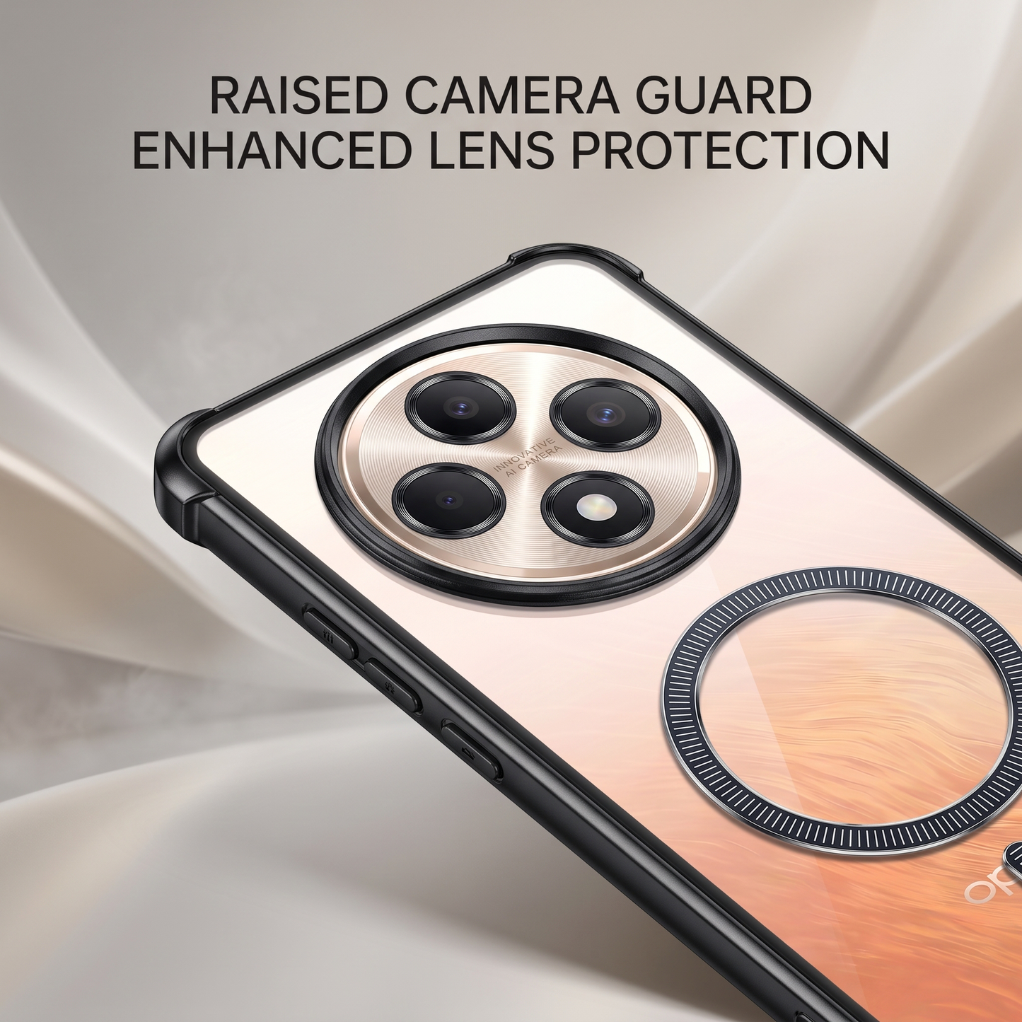 Oppo Reno 12F 5G Premium Magnetic Magsafe Airbag Case
