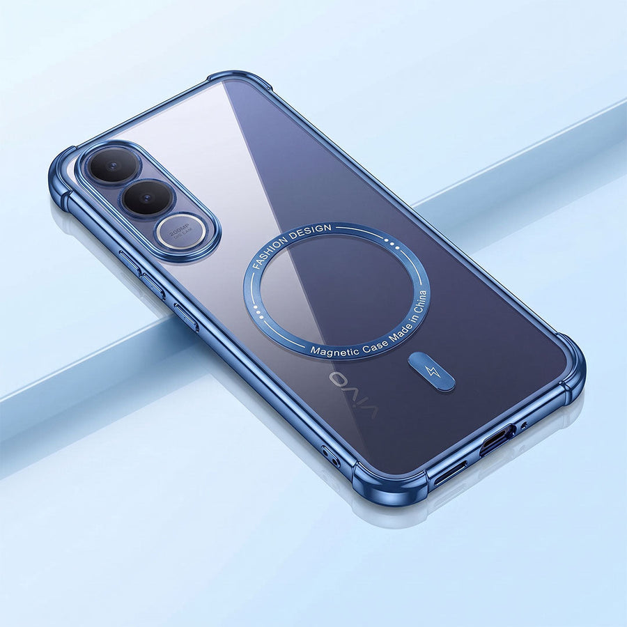 Vivo V70FE 5G Premium Magnetic MagSafe Shockproof Airbag Case