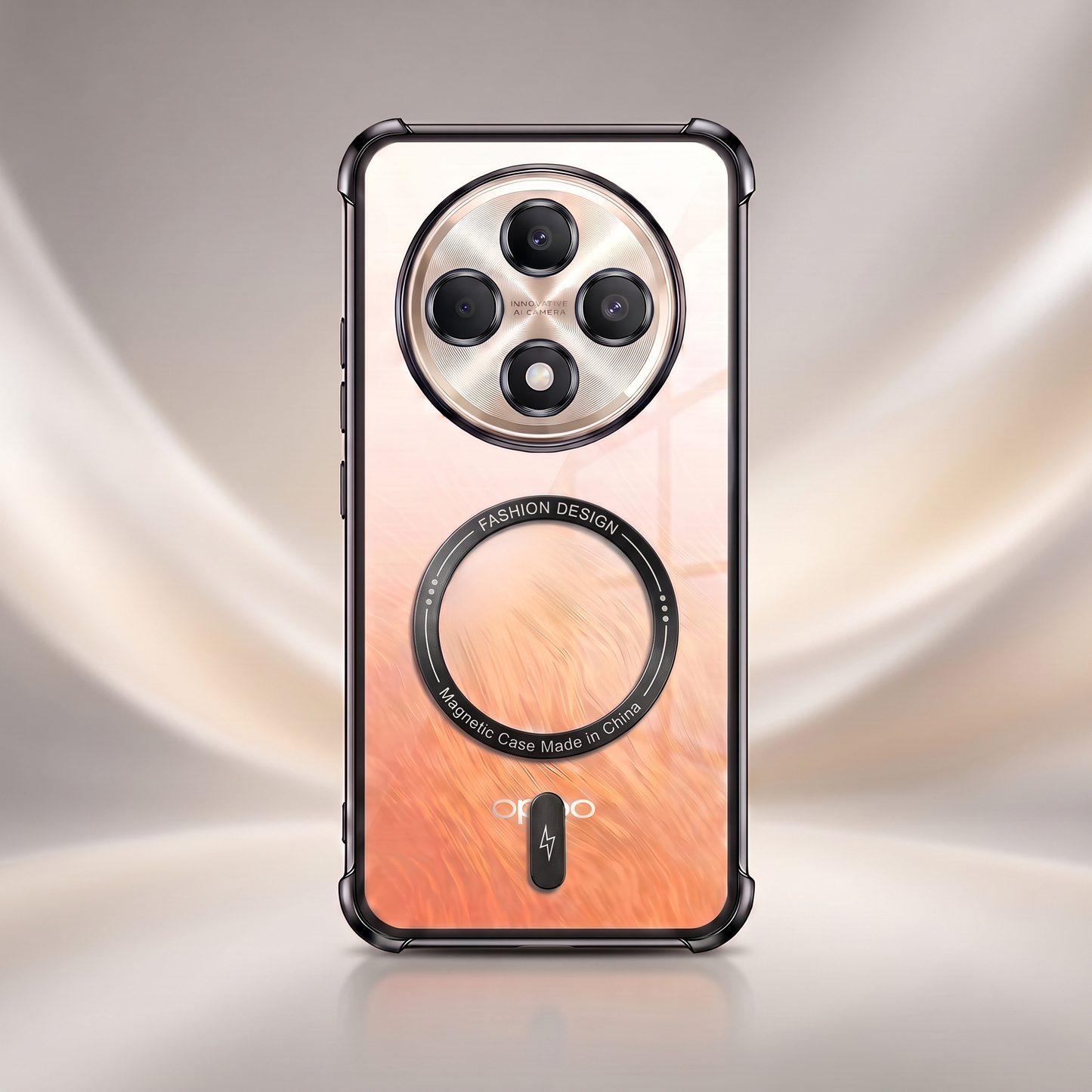 Oppo Reno 12F 5G Premium Magnetic MagSafe Shockproof Airbag Case