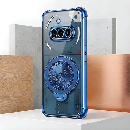 Nothing Phone 3a 5G Premium Billion Wheel Rotating Shockproof Airbags Case