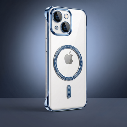 iPhone 15 Plus 5G Frameless MagSafe Shockproof Case