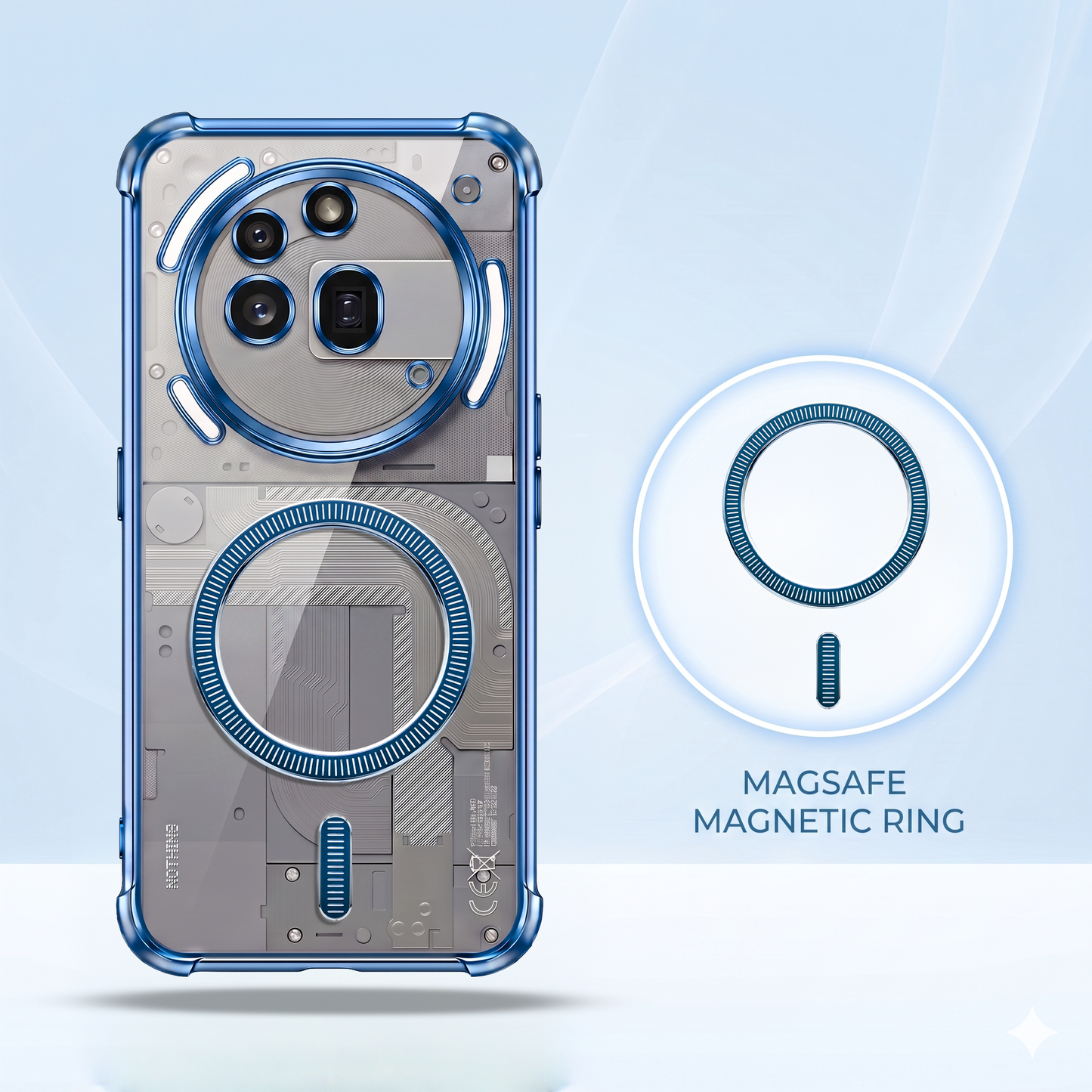 Nothing Phone 3a Pro 5G Premium Magnetic Magsafe Airbag Case