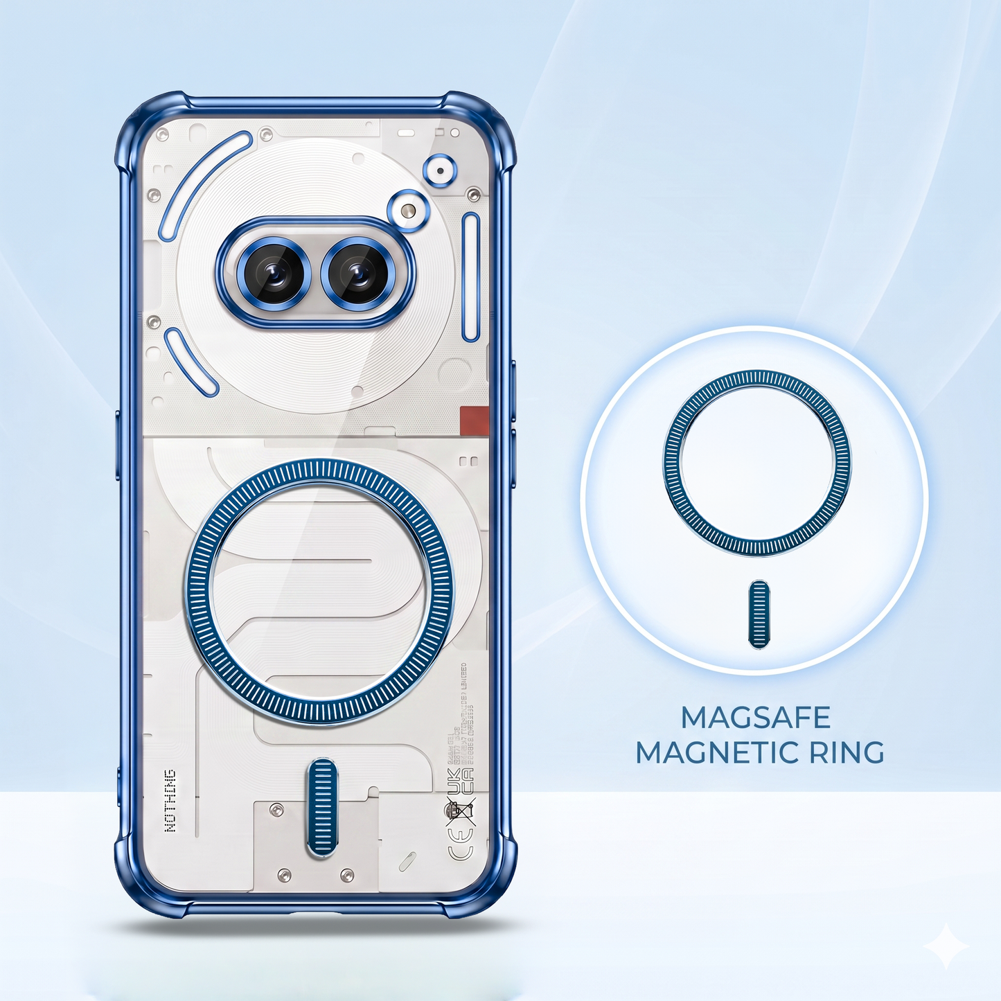 Nothing Phone 2a 5G Premium Magnetic Magsafe Airbag Case