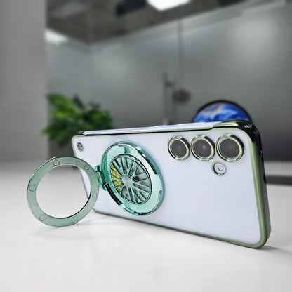 Samsung Galaxy S24 5G Porsche® Wheel Frameless Case