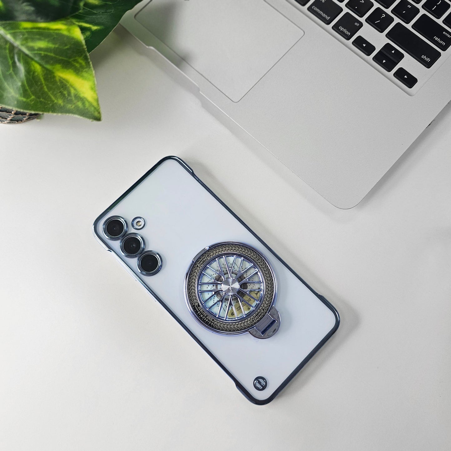 Samsung Galaxy S23+ 5G Porsche® Wheel Frameless Case