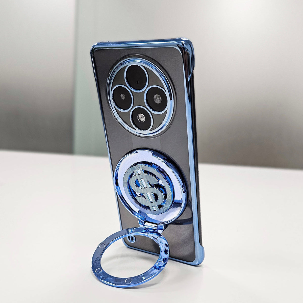 Oppo F27 Pro+ 5G Premium Frameless  Rotating Dollar Case