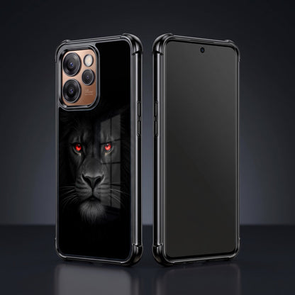 Oppo Reno 15 Pro Mini 5G Premium Black Lion Airbags Printed Back Case