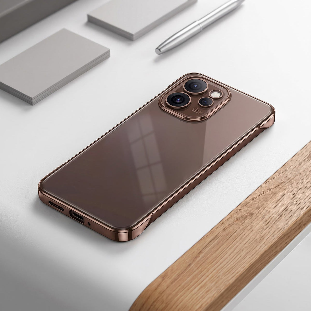 Oppo Reno 15 Pro 5G (100% Original) Ultra-Thin Frameless Lightweight Case