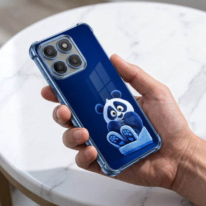 Motorola Edge 60 Pro 5G Cute Panda Airbags Printed Back Case