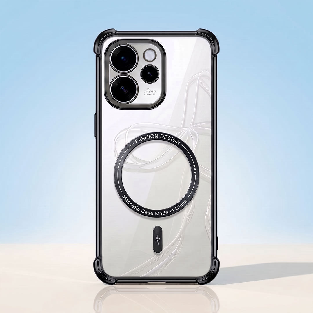 Oppo Reno 15 Pro Mini 5G Premium Magnetic MagSafe Shockproof Airbag Case
