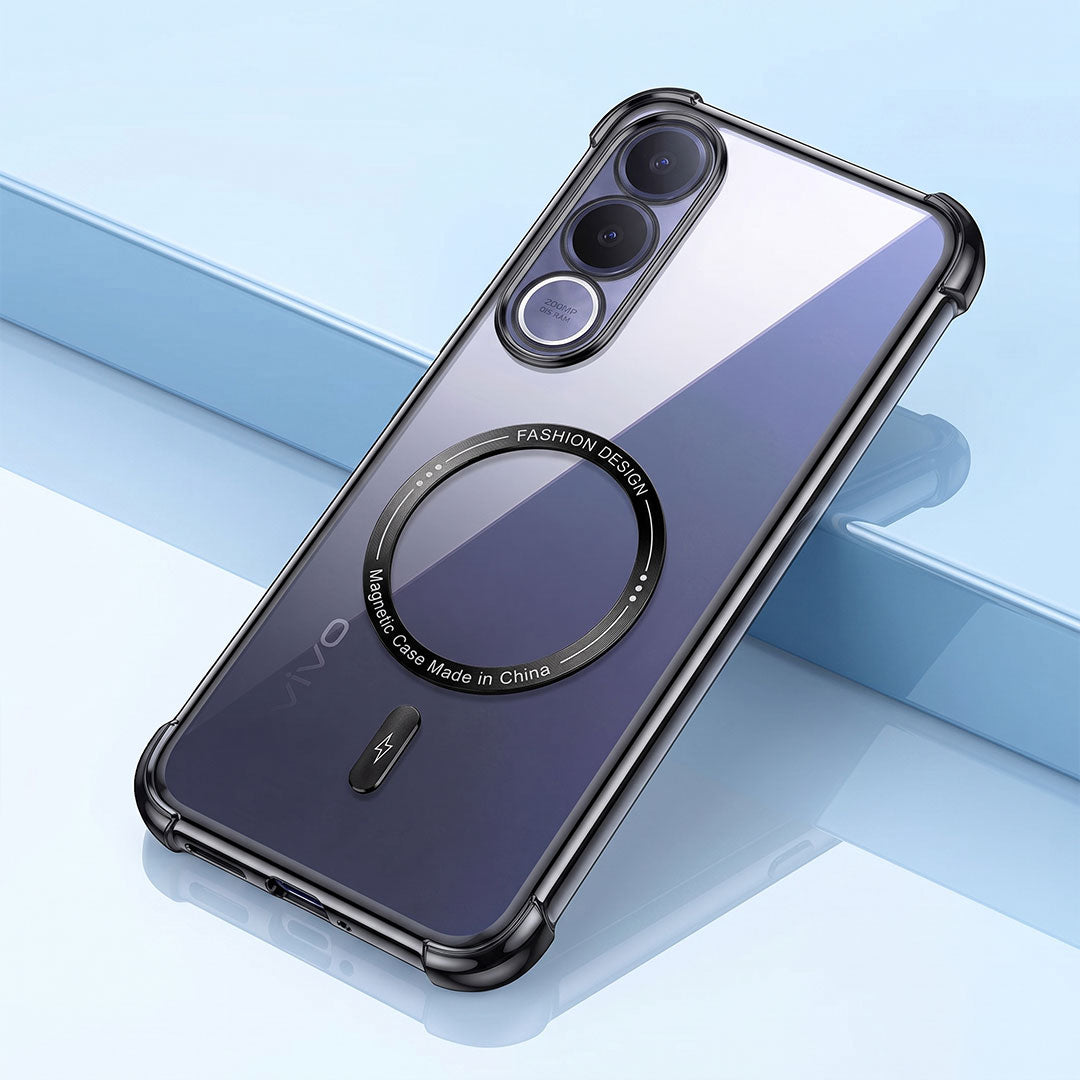Vivo V70FE 5G Premium Magnetic MagSafe Shockproof Airbag Case