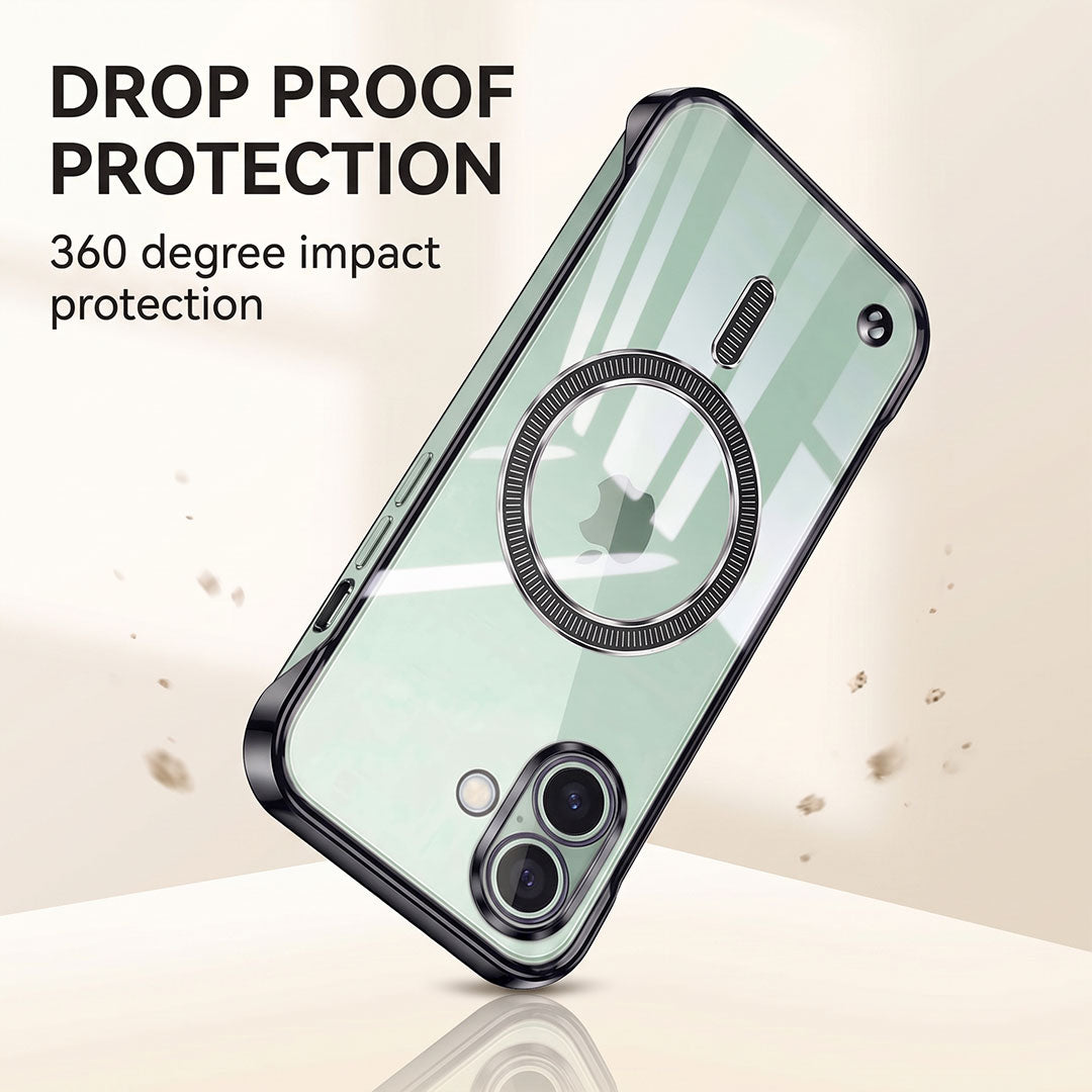 iPhone 16 plus 5G Frameless MagSafe Shockproof Case