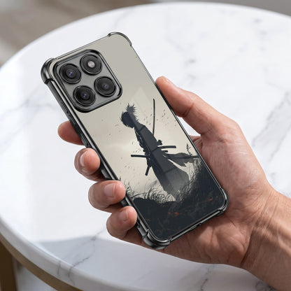Motorola Edge 60 Pro 5G Shadow Samurai Airbags Printed Back Case