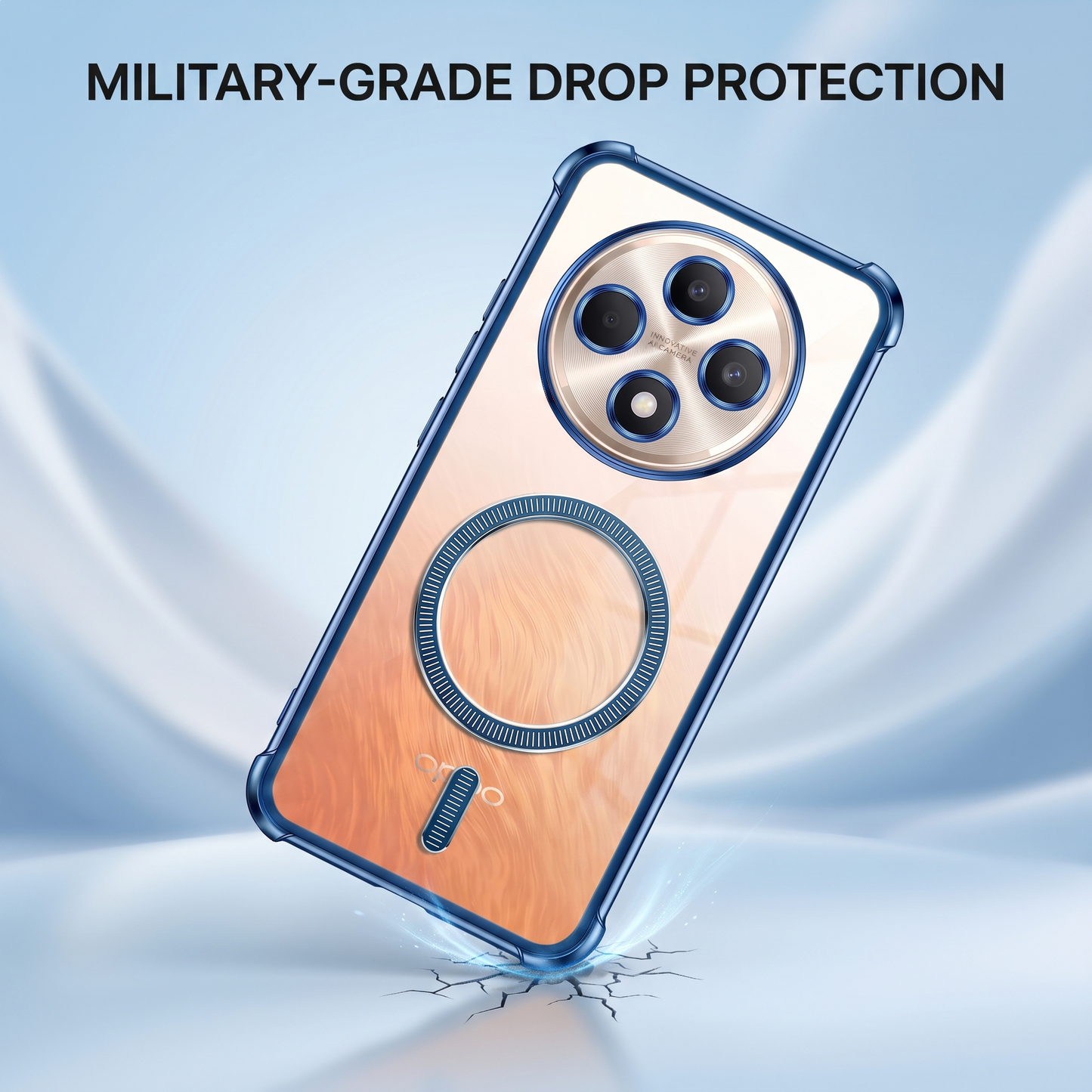 Oppo Reno 12F 5G Premium Magnetic Magsafe Airbag Case
