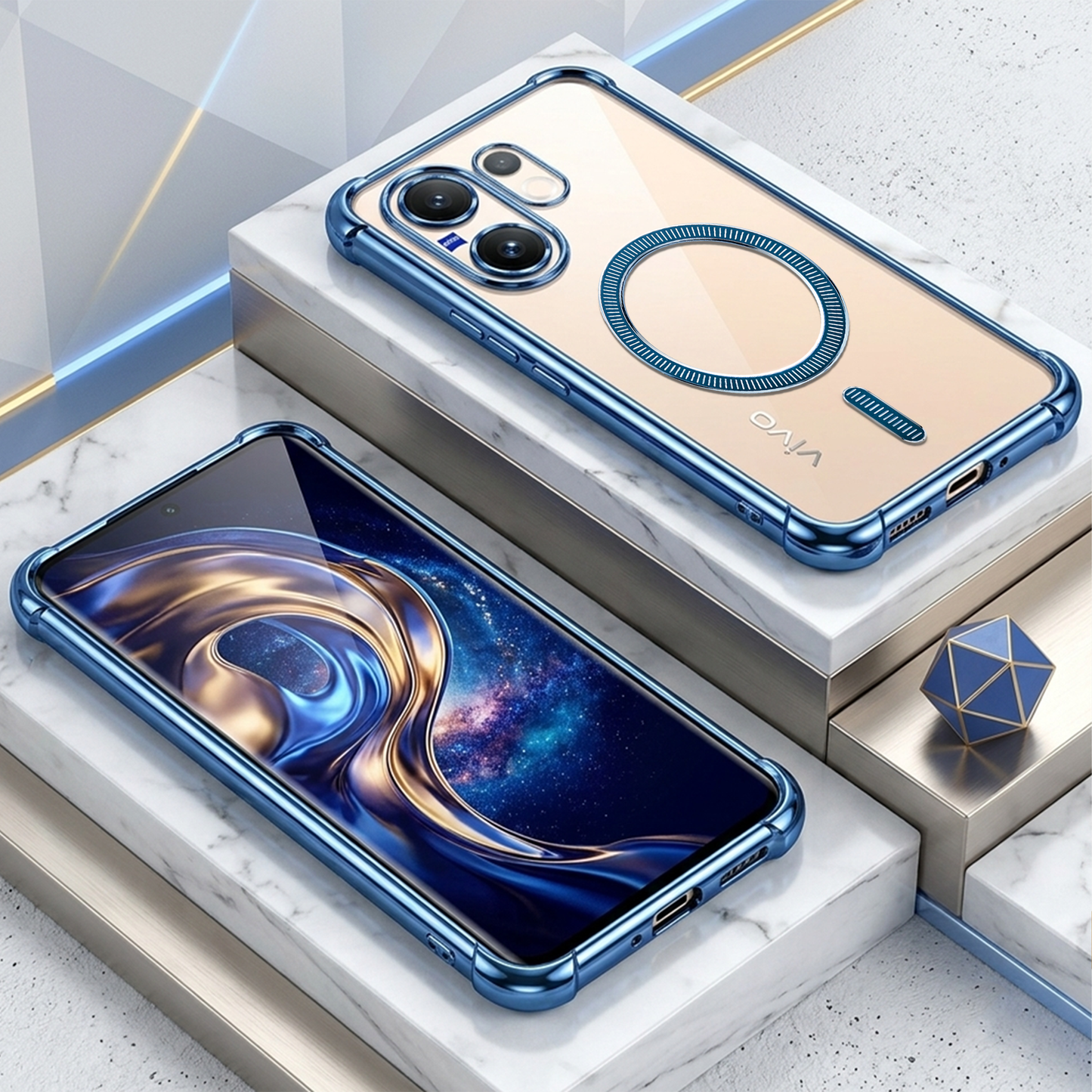 Vivo X200 FE 5G Premium Magnetic Magsafe Airbag Case