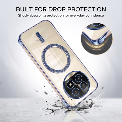 Realme 13 Pro Plus 5G Frameless MagSafe Shockproof Case